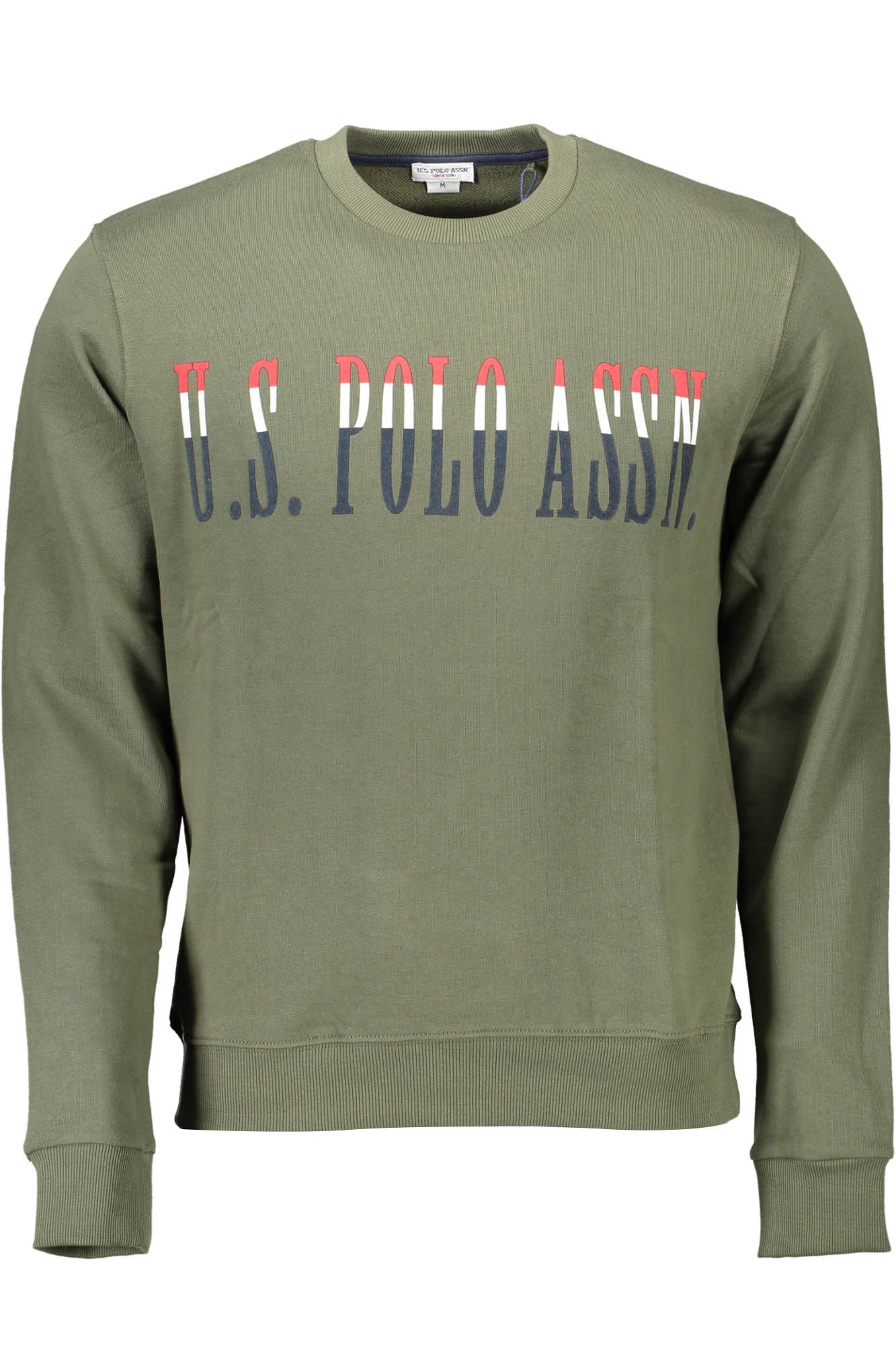 

Зеленый хлопковый мужской свитер U.S. Polo Assn.
