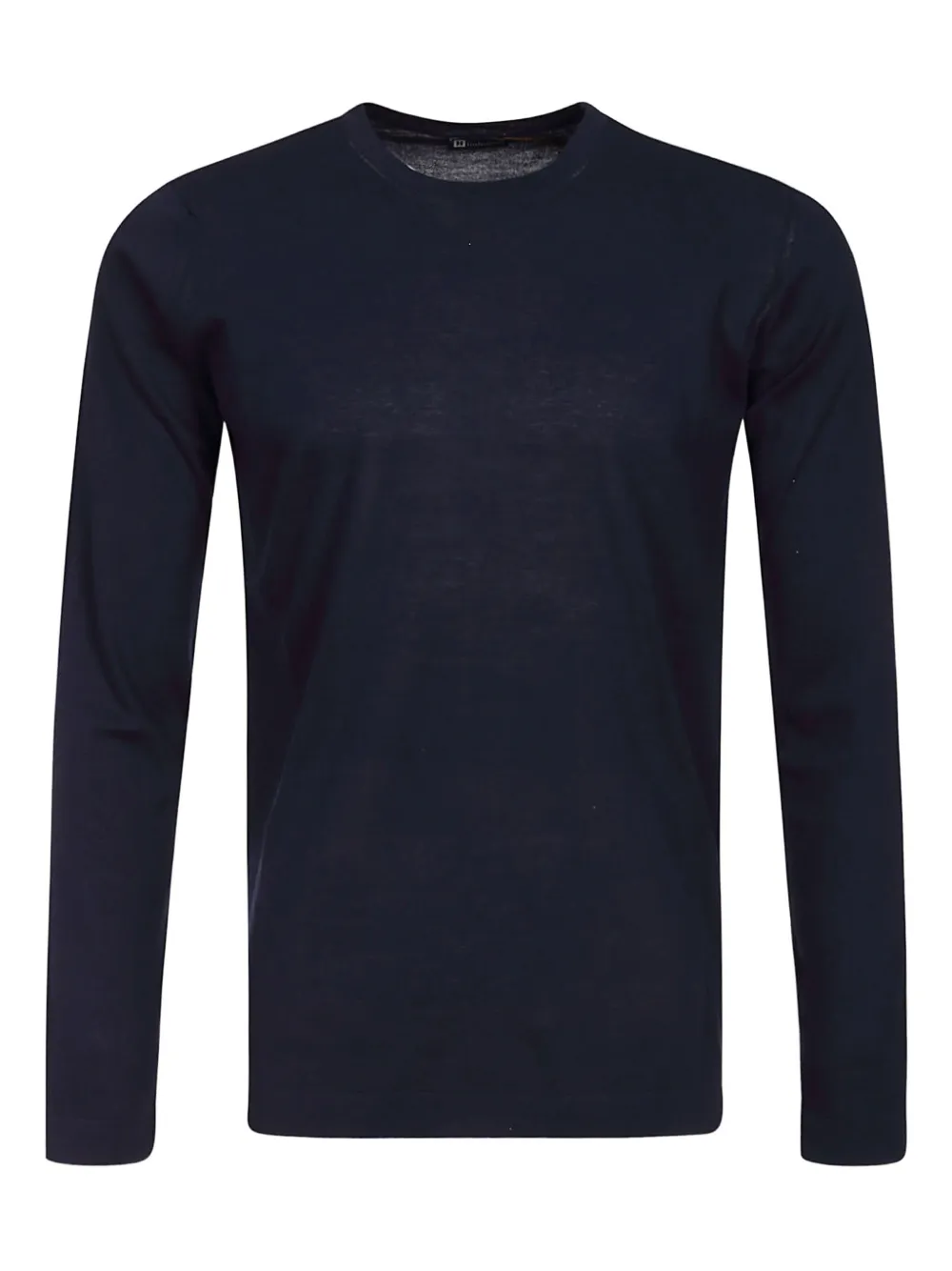 

Хлопковая футболка с длинными рукавами Alpha Industries, синий