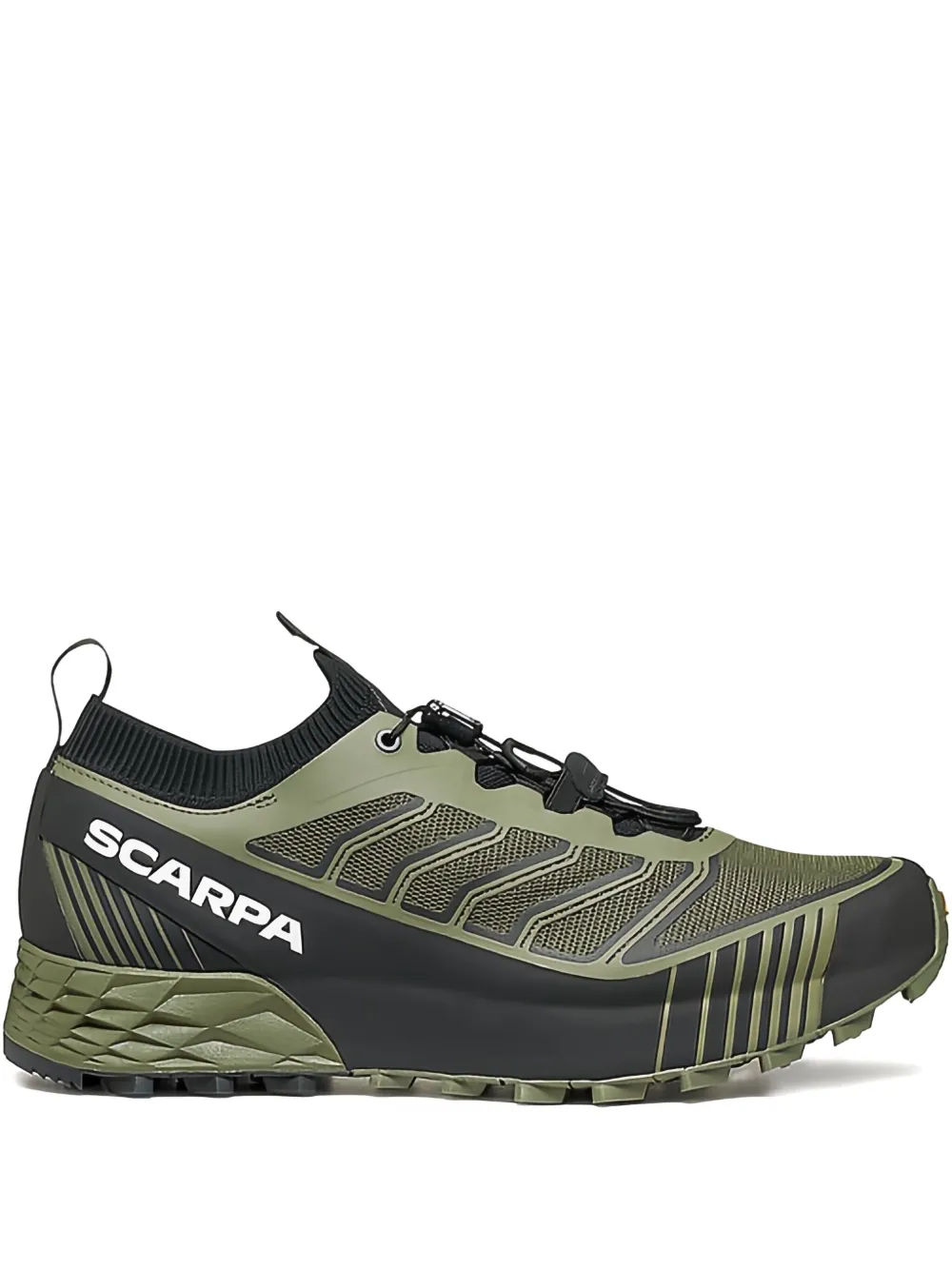 

Кроссовки со вставками в рубчик SCARPA, зеленый