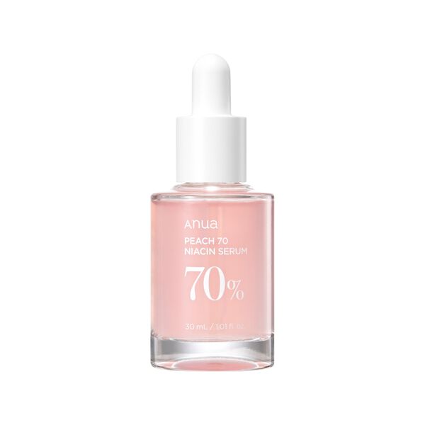 

Осветляющая сыворотка для лица с ниацинамидом, 30 мл Anua Peach70