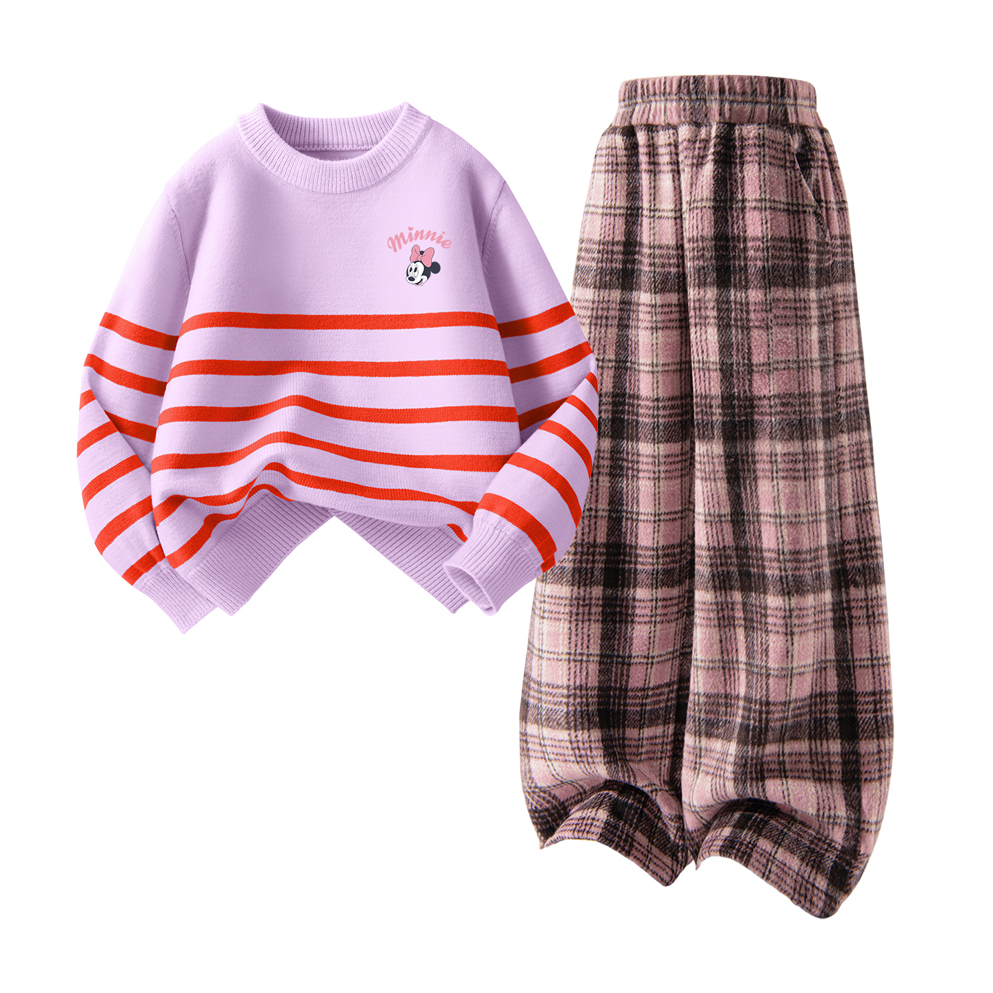 

Детская повседневная спортивная одежда Disney, фиолетовый