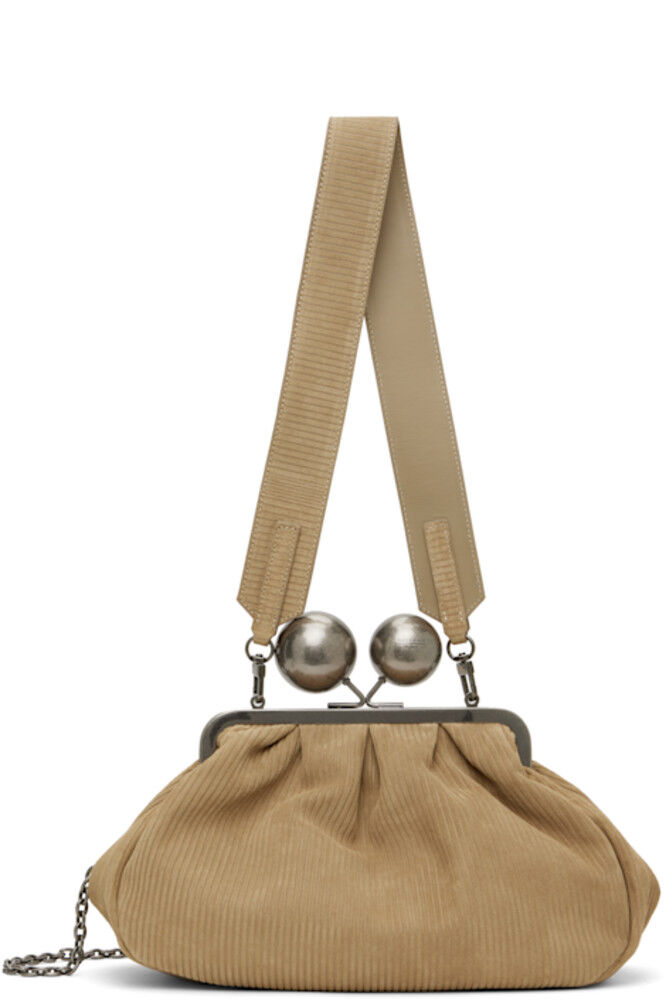 

Бежевая сумка Destino Weekend Max Mara