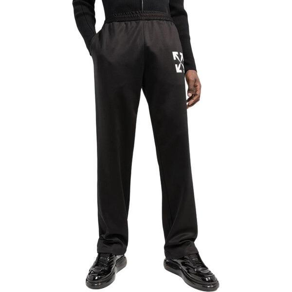 Брюки men's fw22 casual arrow pattern sports pants/trousers/joggers black Off-White, черный — фото 4