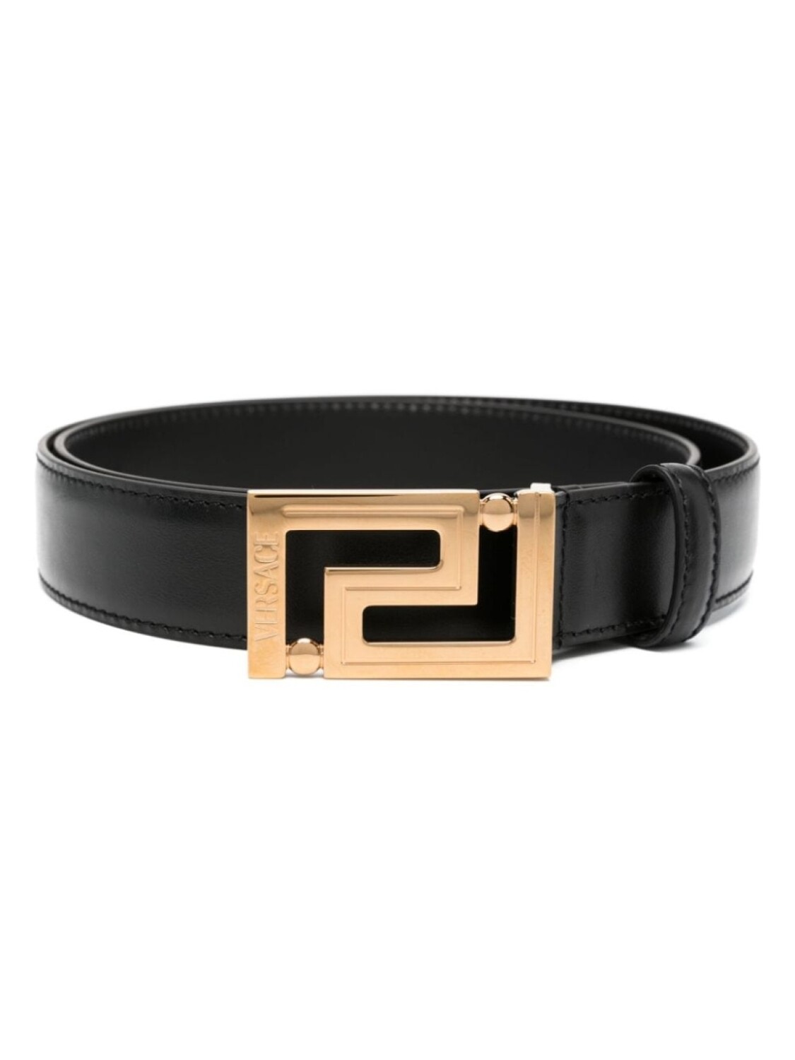 

Versace ремень Greca Goddess, черный