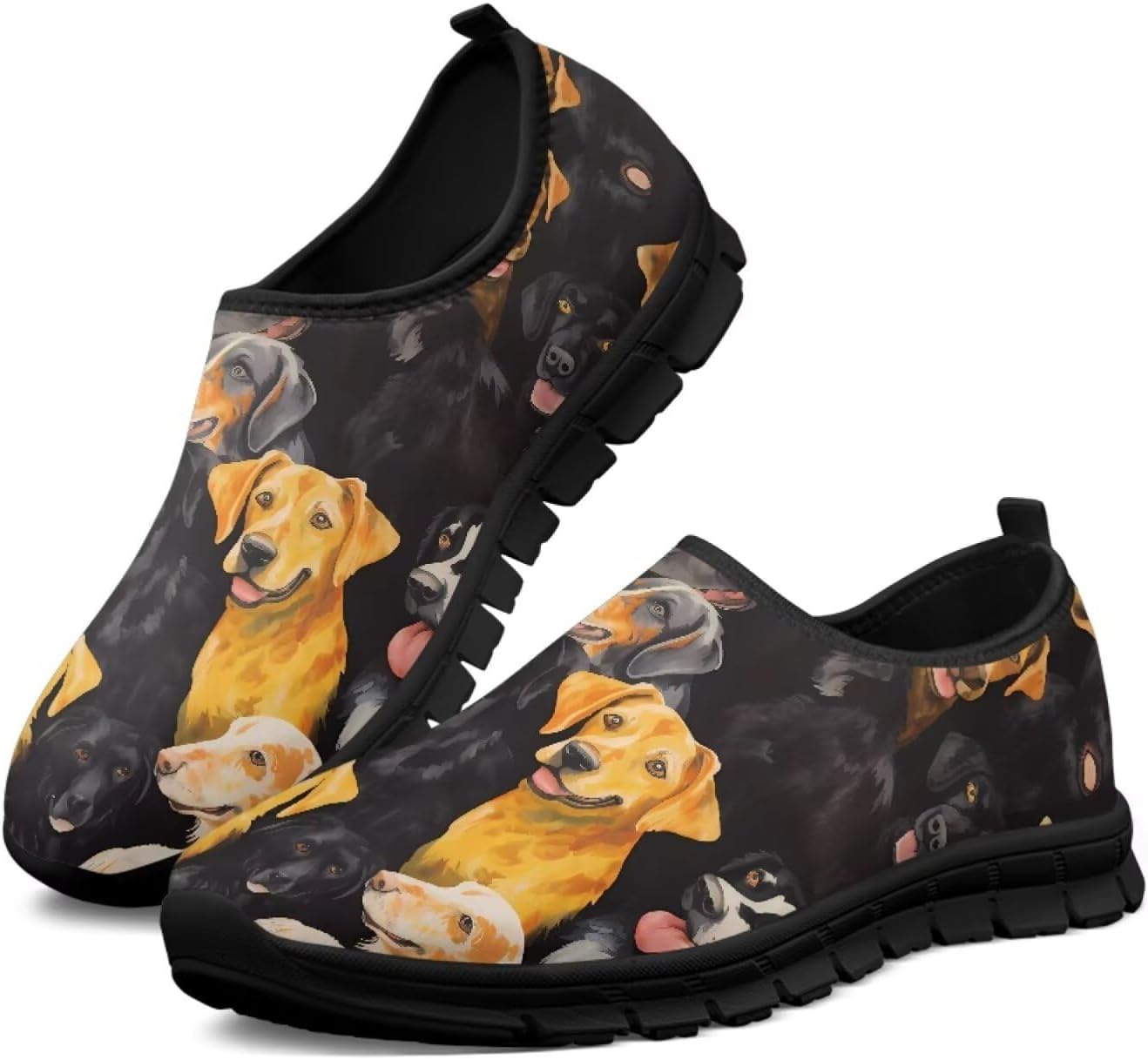 

Мужские слипоны Hsaiyjsp, кроссовки-лоферы для дома, повседневная обувь, нескользящие кроссовки с черной подошвой