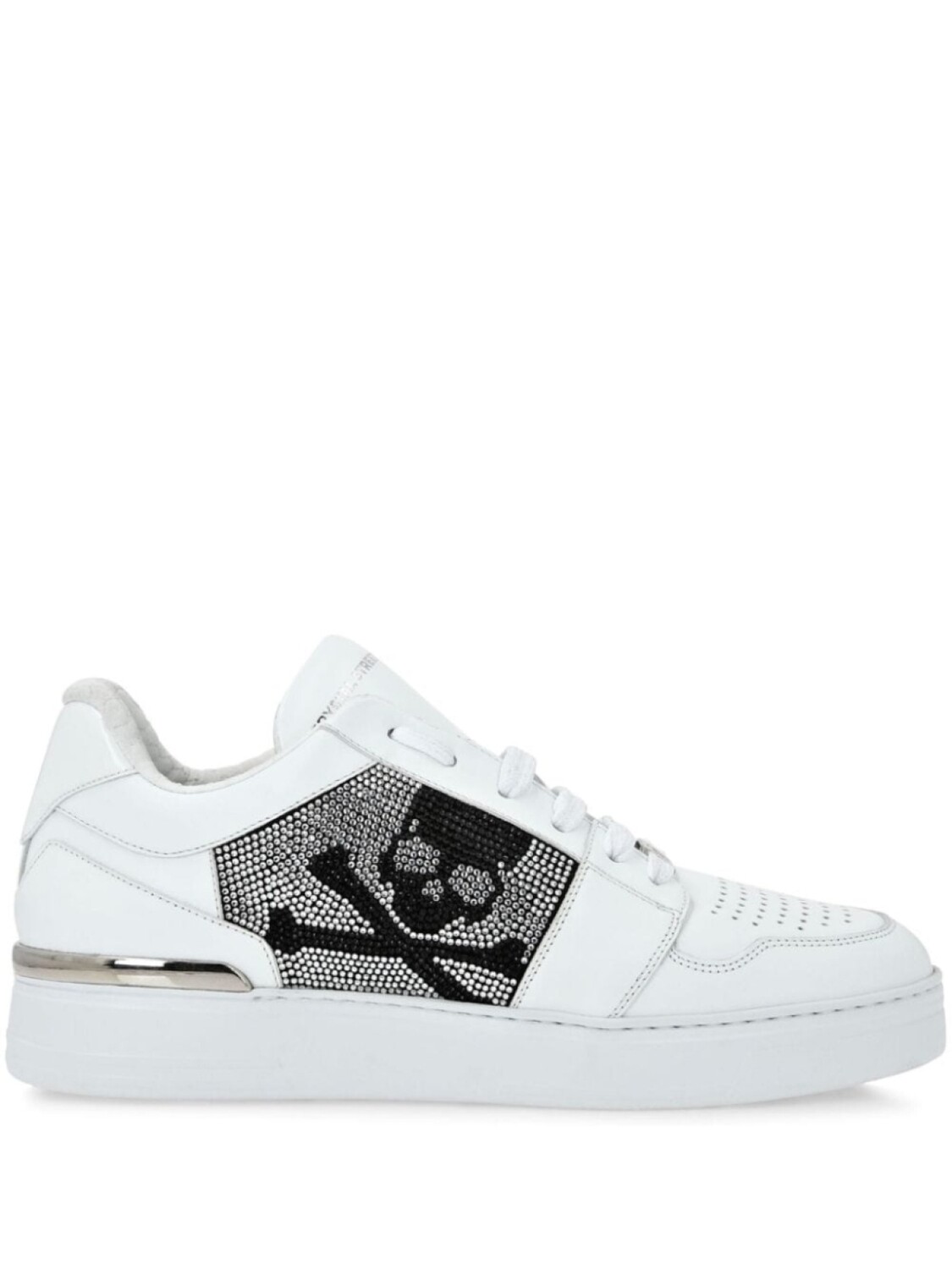 

Philipp Plein кроссовки Skull & Bones, белый