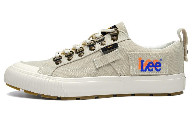 

Холщовые кеды мужские низкие Lee, светло-бежевый
