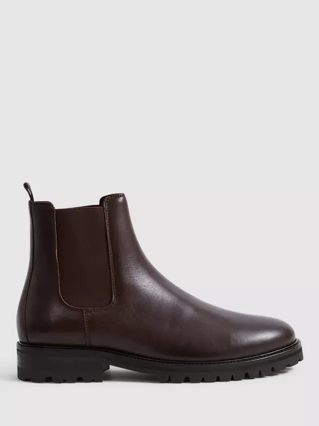 

Ботинки Reiss Chiltern Chelsea, цвет chocolate