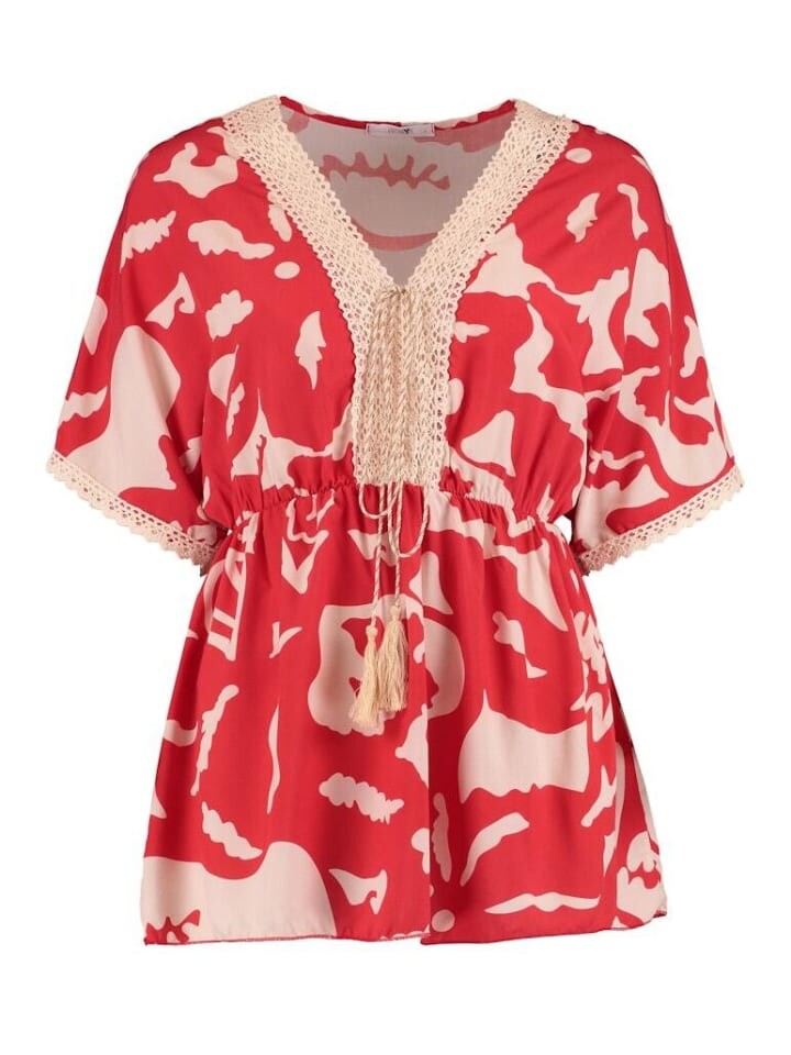 

Блуза Hailys Halbarmbluse, цвет 7527 red div