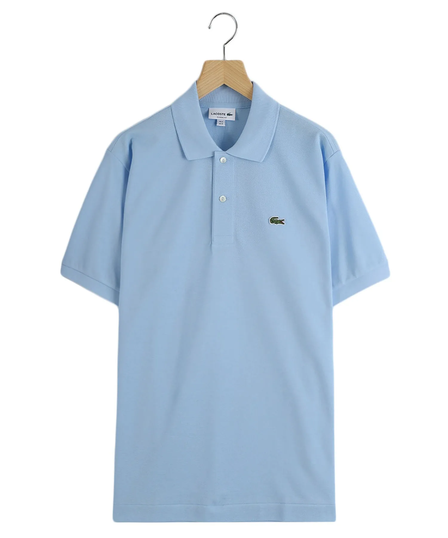 Унисекс поло LACOSTE L1212 классическое голубое
