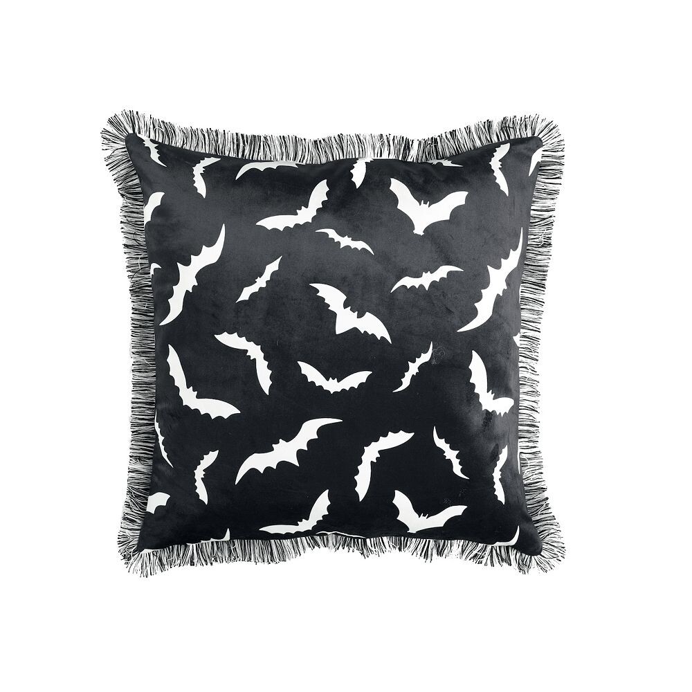 

Декоративная подушка Lush Decor Рой летучих мышей, черный