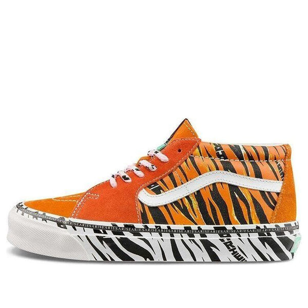 

Кроссовки aries x og sk8-mid lx 'tiger bright' Vans, оранжевый