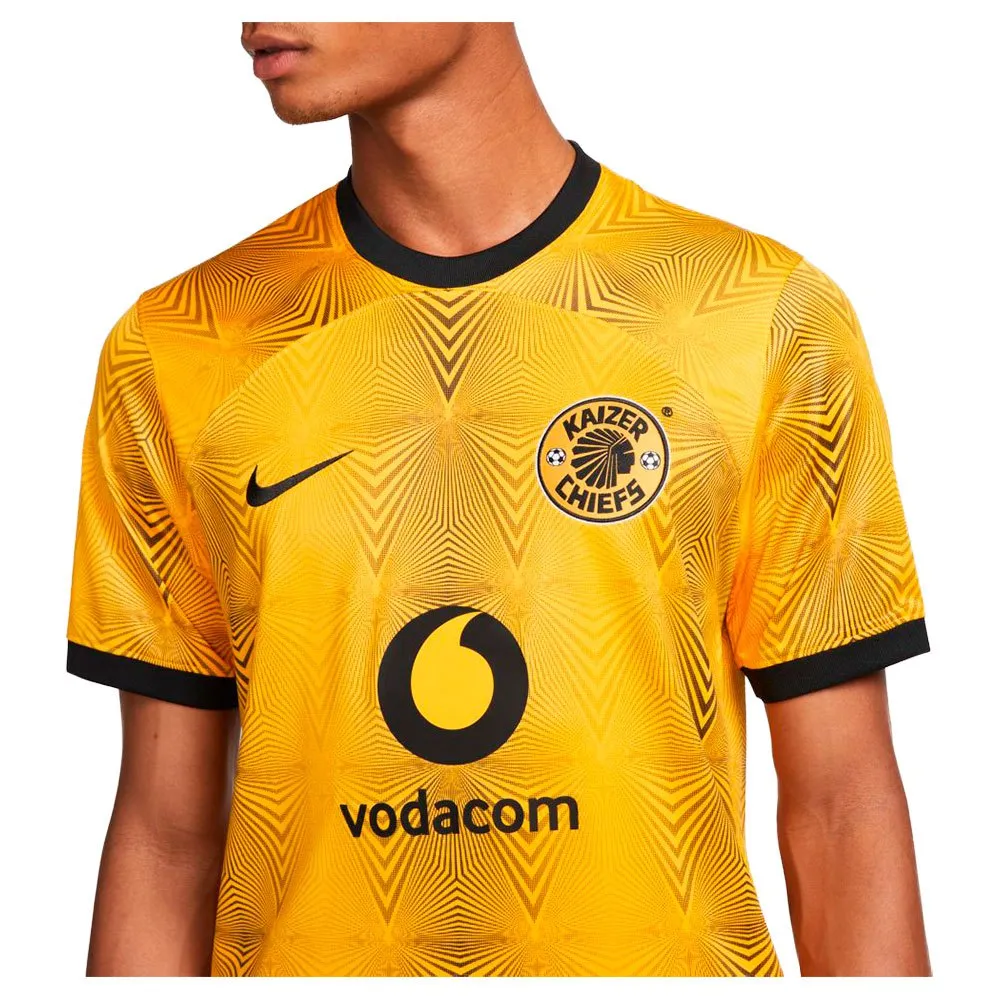 Футболка с коротким рукавом Nike Kaizer Chiefs 22/23 Dri Fit Stadium home, желтый — фото 3