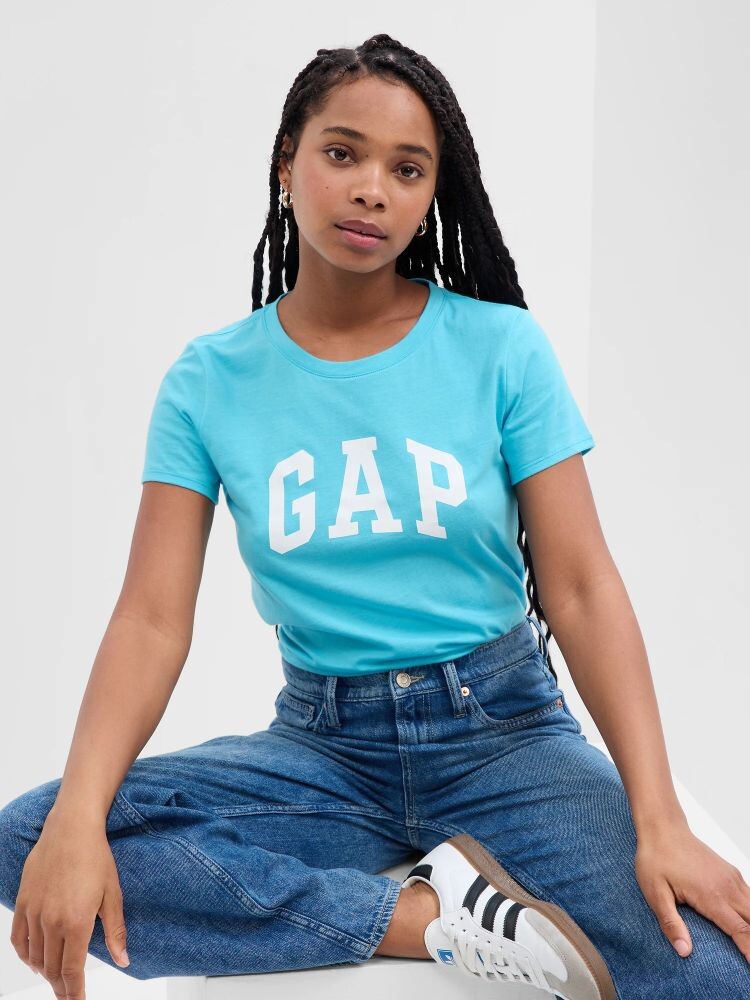 

Футболка с логотипом Gap, синий