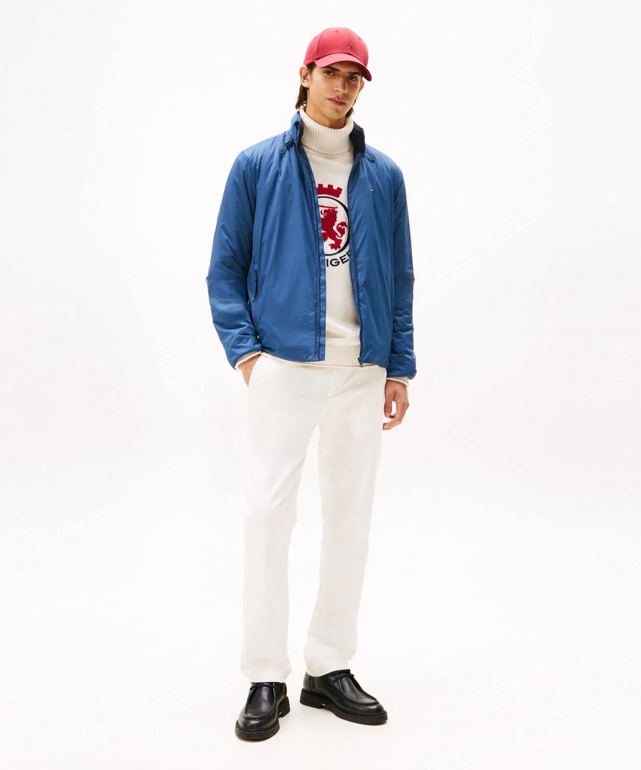 Куртка лёгкая Tommy Hilfiger синяя — фото 3