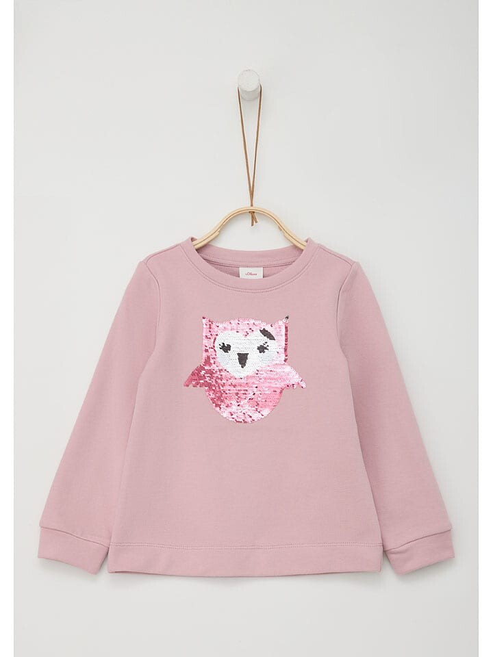 

Толстовка s.Oliver Sweatshirt, розовый