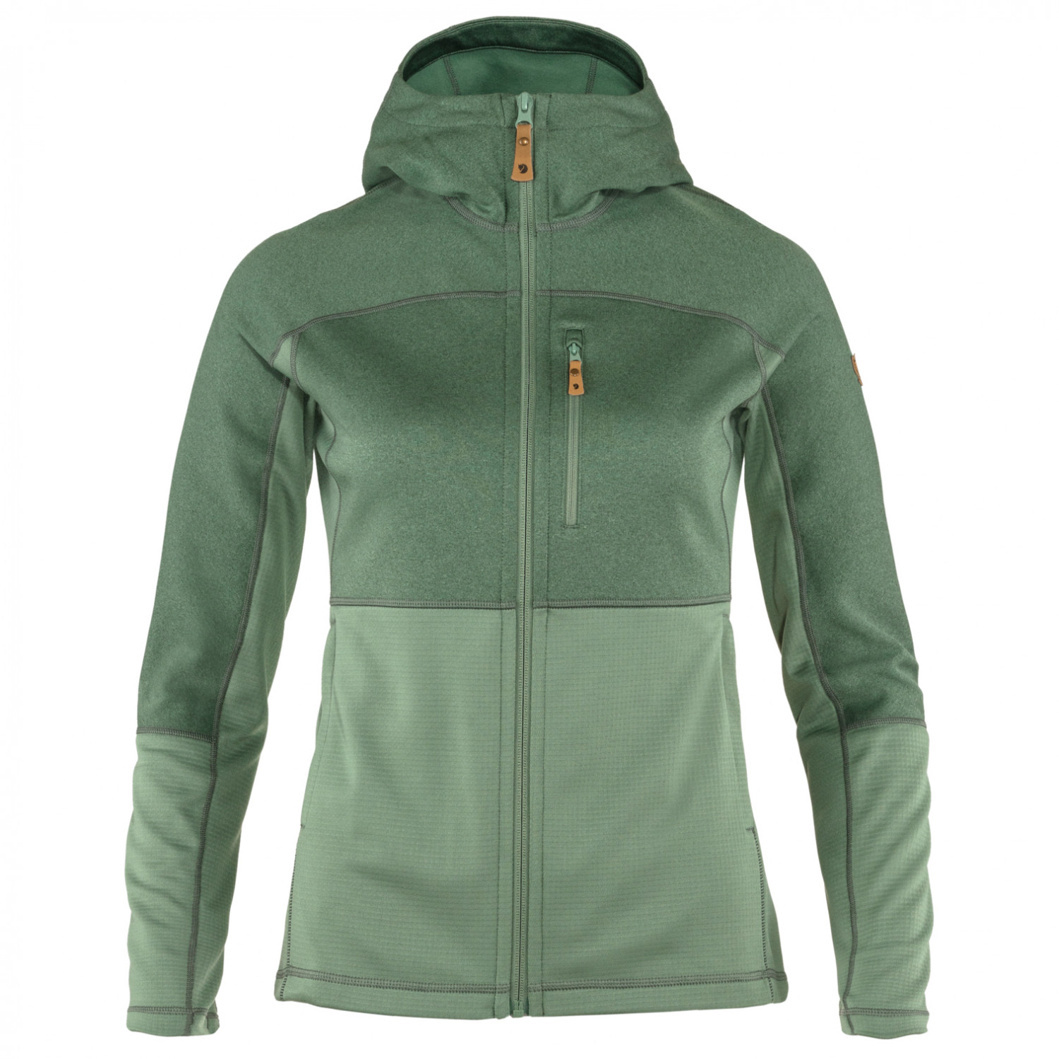 

Флисовая жилетка Fjällräven Women's Abisko Trail Fleece, цвет Patina Green