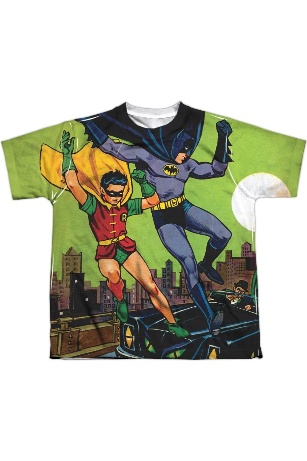 

Футболка с коротким рукавом Batman Getaway для детей Gildan, белый