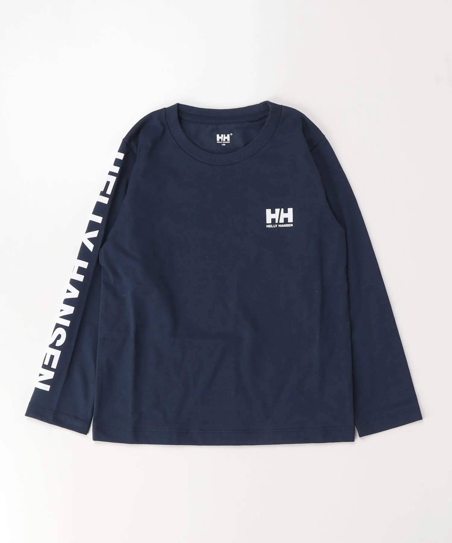 Детская футболка с логотипом HELLY HANSEN синяя — фото 3