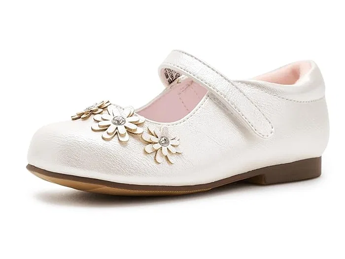 Туфли с цветами Daisy Nina Kids, Белый