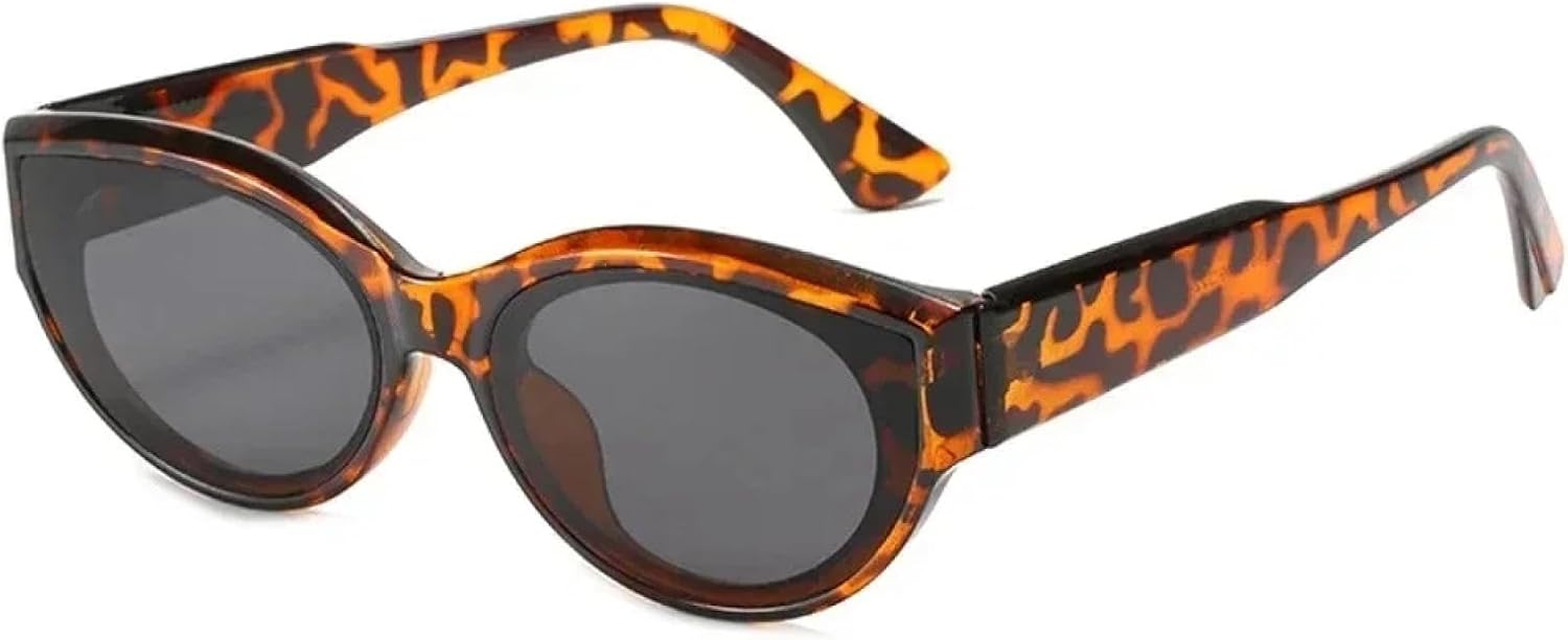 

Солнцезащитные очки с защитой от УФ-излучения UV400 | Градиентные линзы "кошачий глаз" | Для женщин и мужчин, для занятий спортом на открытом воздухе и вождения DSVIGF, 2-leopard-gray