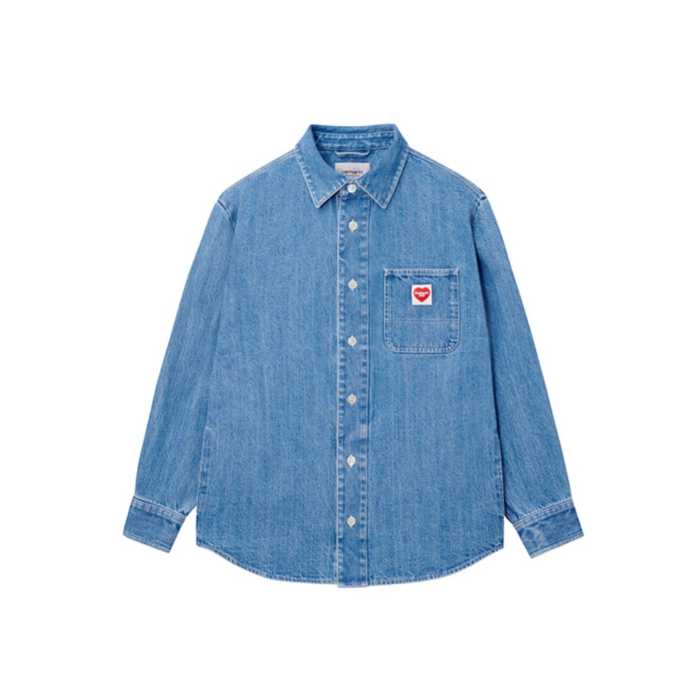 

Мужская рубашка Carhartt WIP, синий