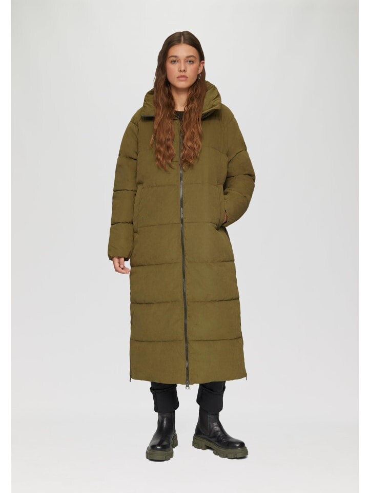 

Пуховик QS Outdoor-Mantel langarm, оливковый
