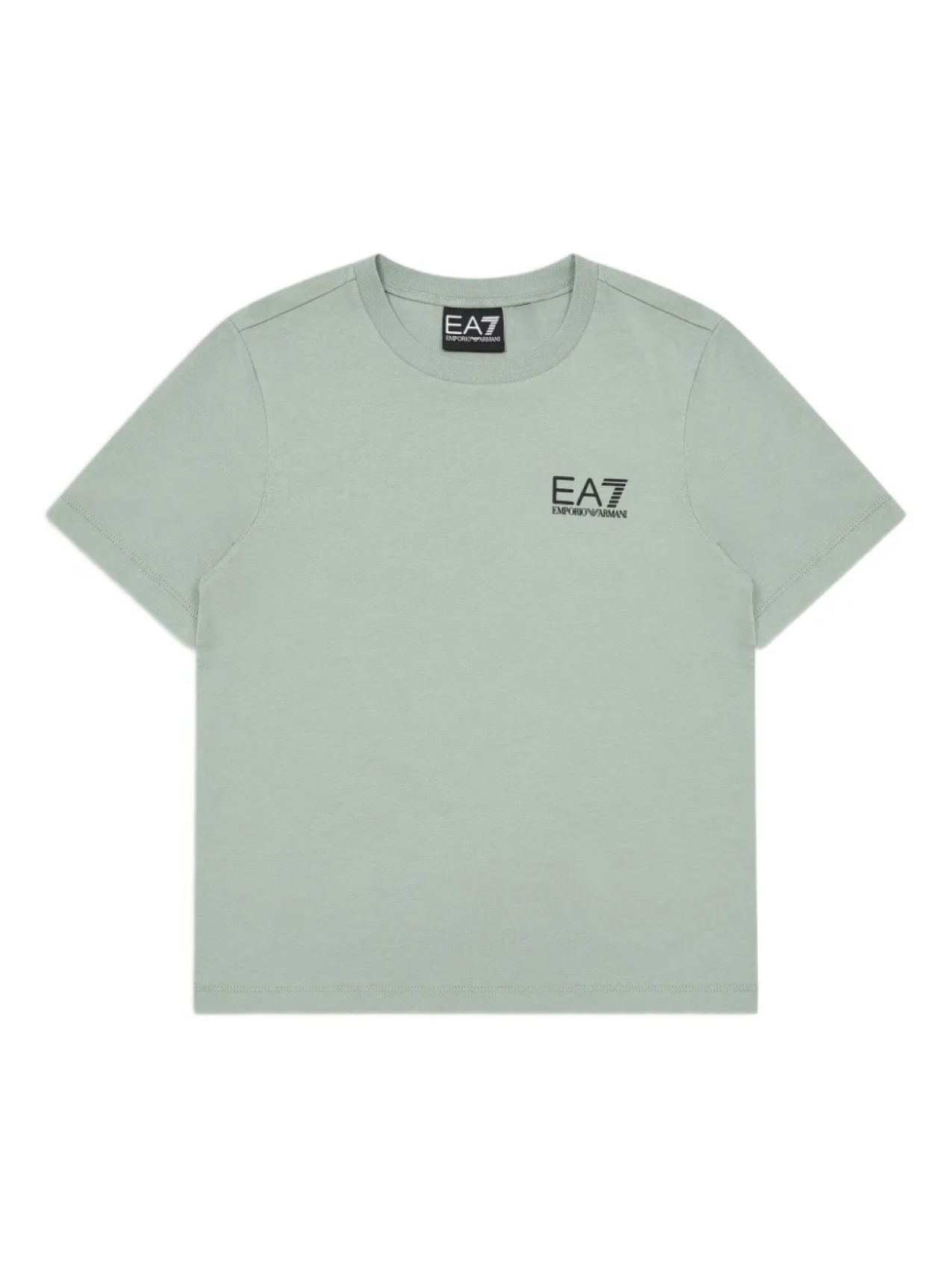 

Футболка с логотипом Emporio Armani Kids, зеленый