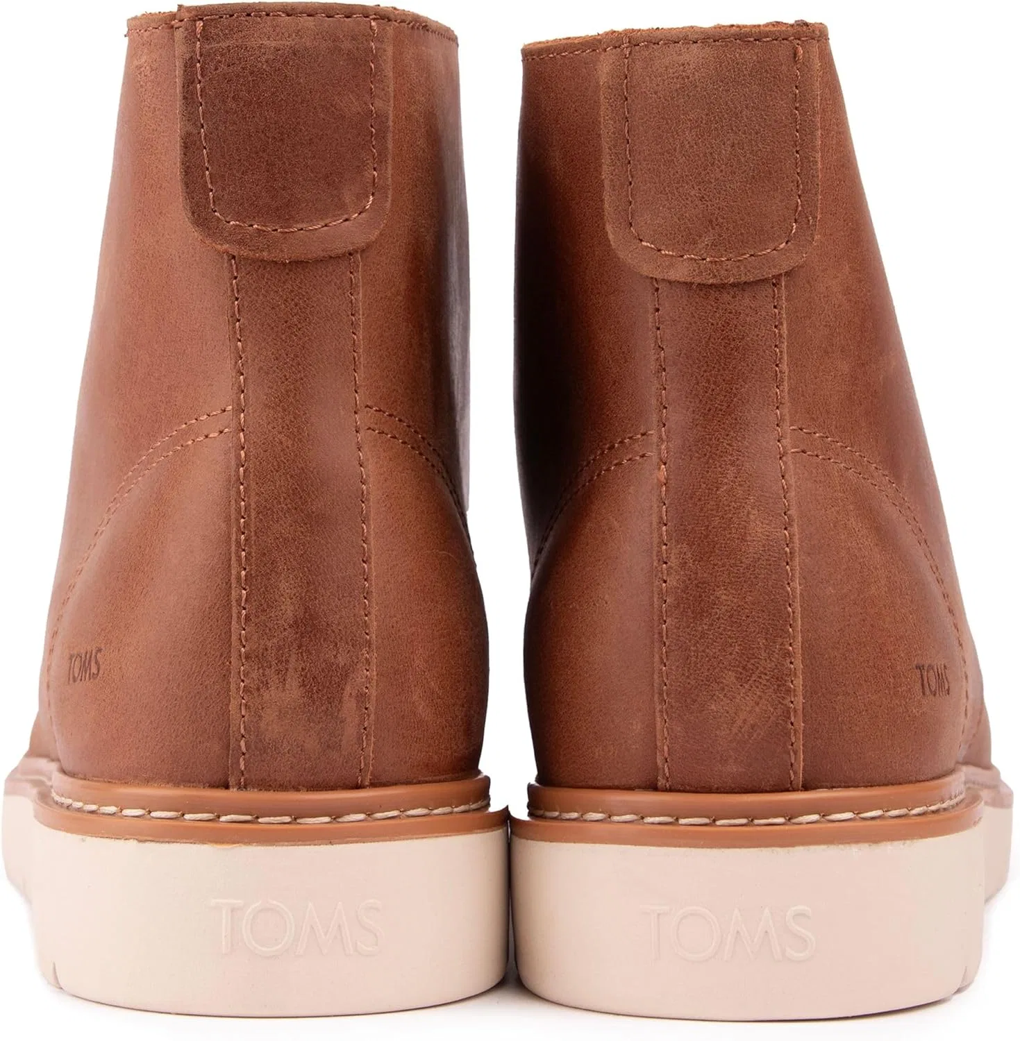Мужские низкие ботинки TOMS Trvl Lite 2.0, Light Brown Water-Repellent Leather — фото 3