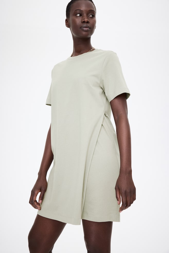 

Платье-Футболка для мамы с функцией кормления H&M, зеленый