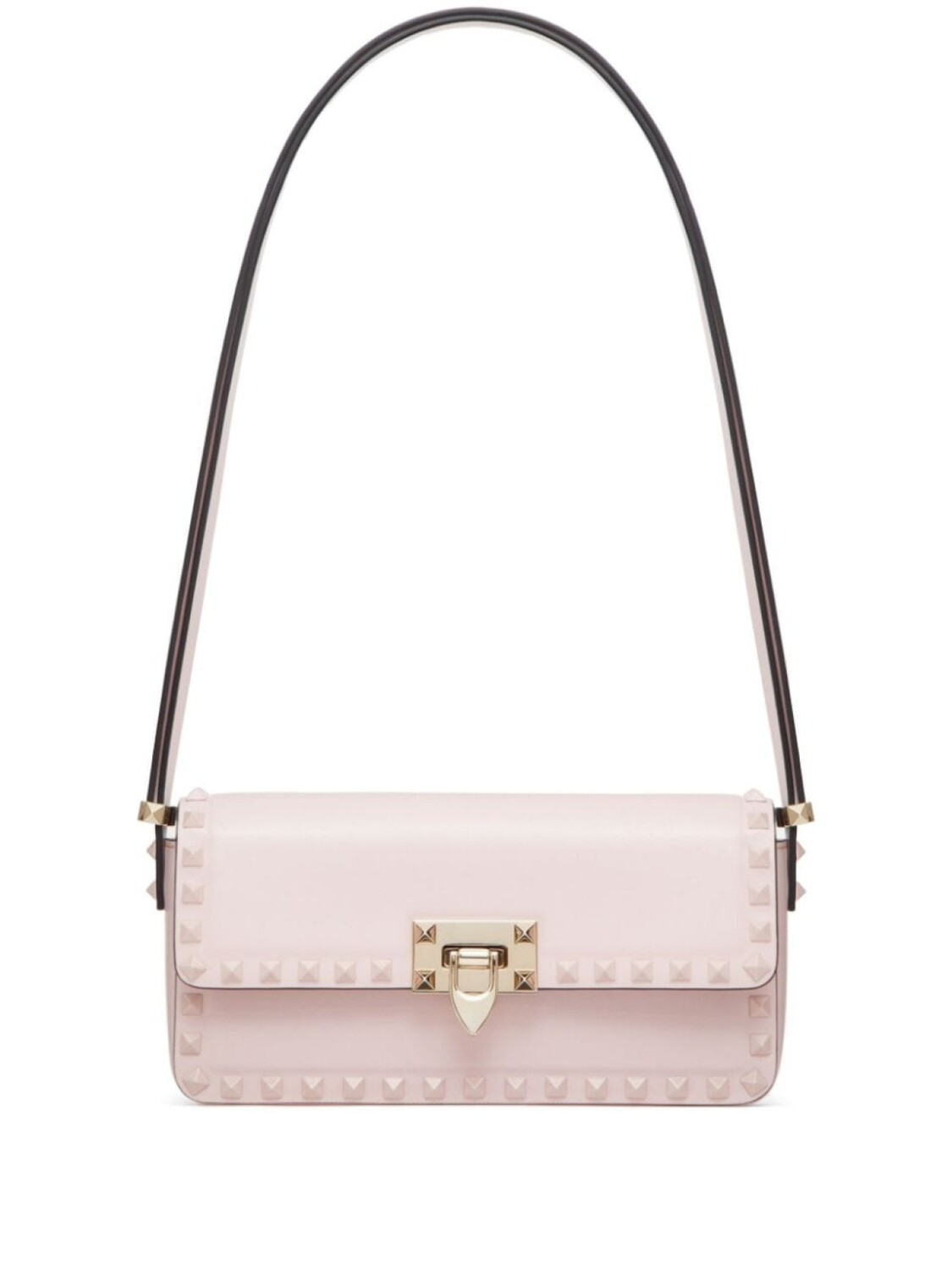 

Valentino Garavani сумка на плечо Rockstud23 E/W, розовый