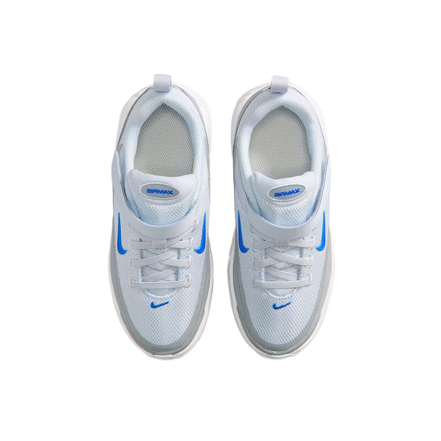 Кроссовки беговые Air Max BIA Rebound Breathable Support Low top Kids' Nike, Soccer Gray/Wolf Gray/White/Crystal Blue — фото 4