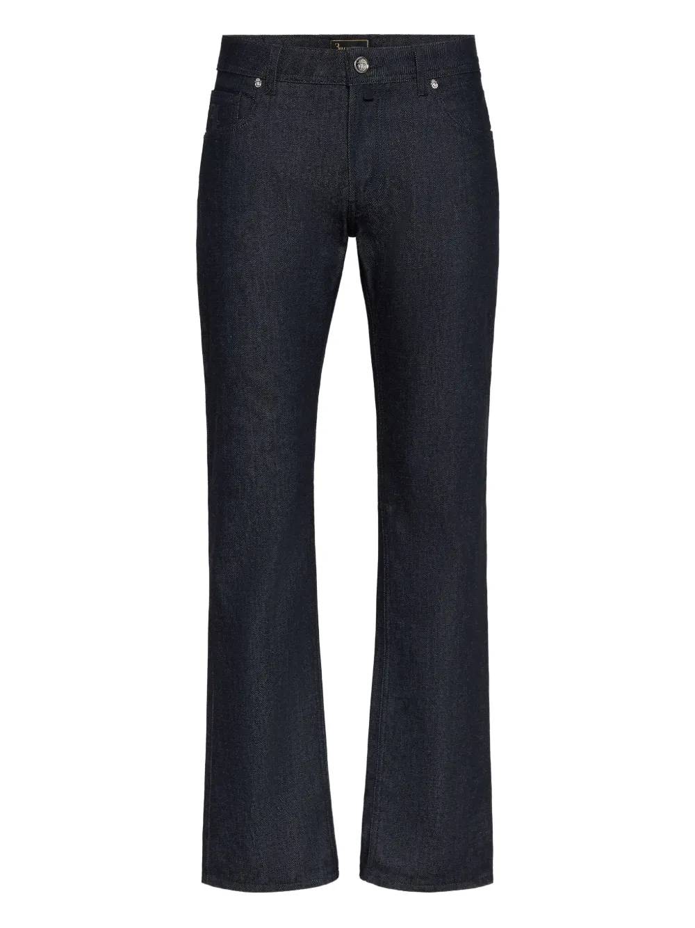 

Джинсы с пятью карманами и логотипом Billionaire, синий