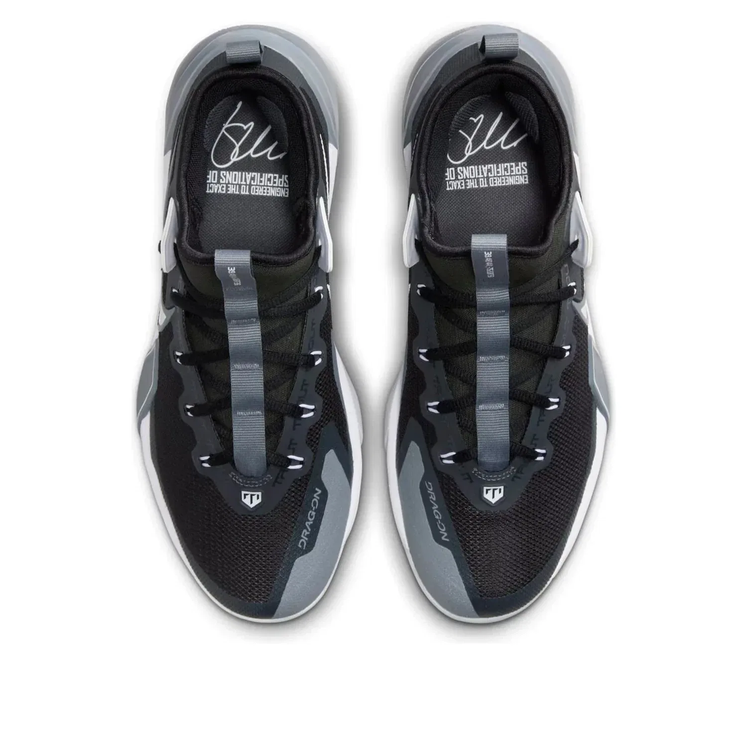 Мужские бейсбольные бутсы Nike Force Zoom Trout 9 Elite FB2906-001 черного цвета RHS7022 — фото 4