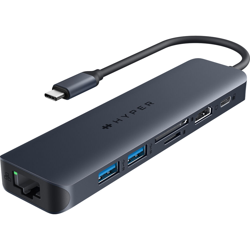

Док-станция HYPER HyperDrive Next 7-Port USB-C Hub (Midnight Blue) HD4003GL
