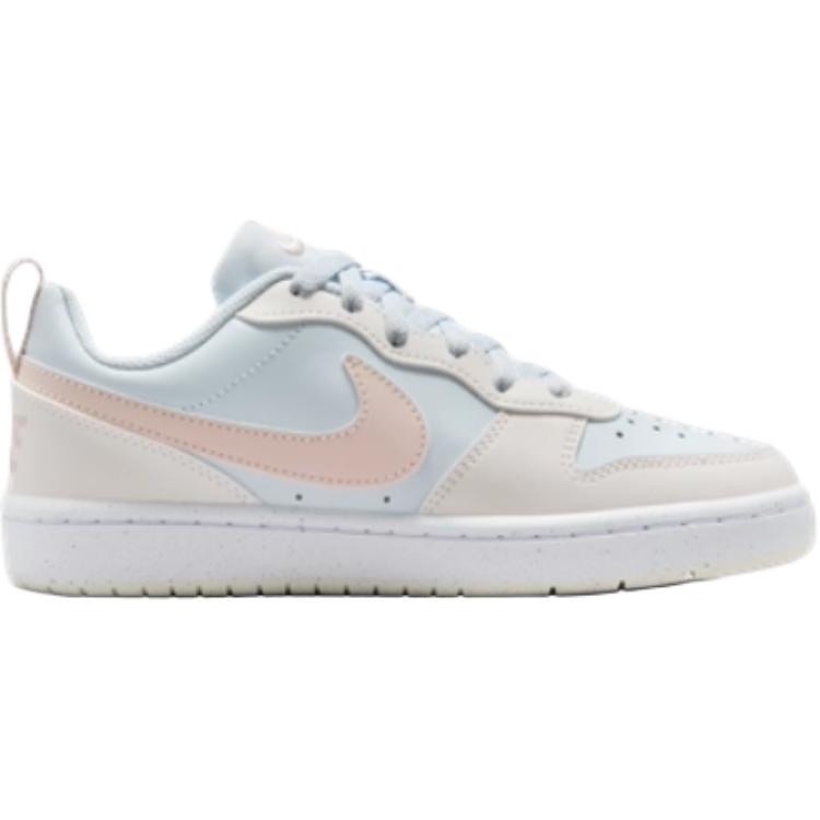 Nike Court Low top Детские скейтбординг кроссовки Светло-голубые Розовые Kids' — фото 3
