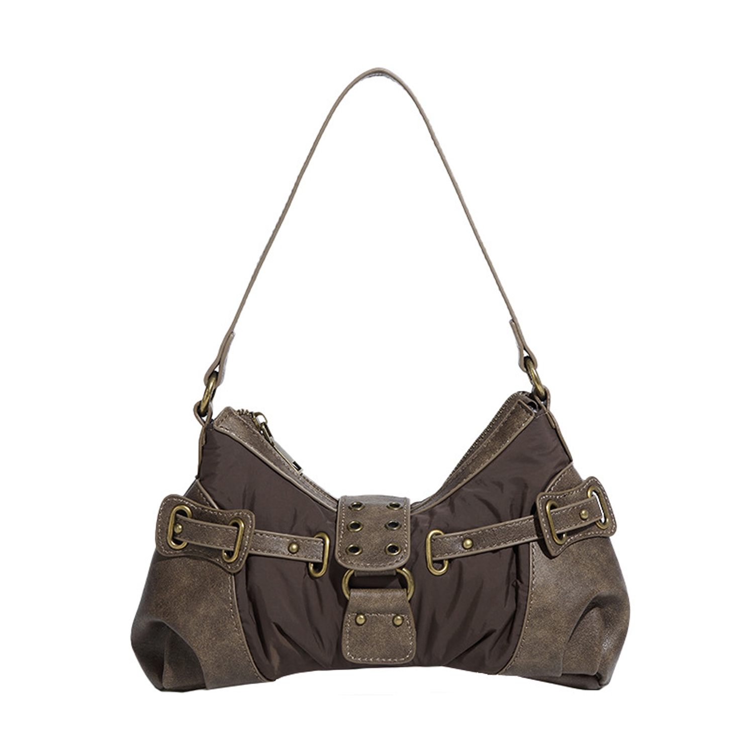 

Холщовая сумка через плечо женская UNITE STAR, кофейная