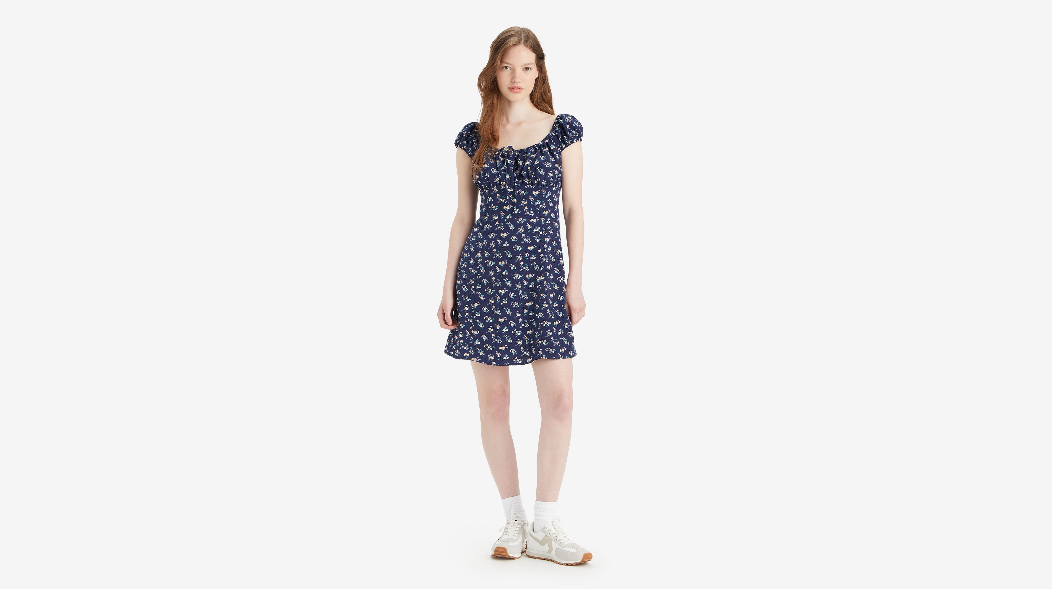 

Платье Clementine с короткими рукавами Levi's, цвет Naval Academy - Blue