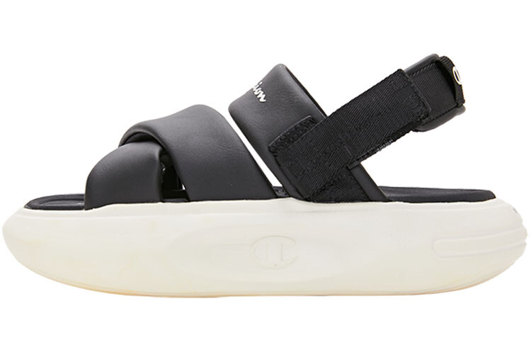 Женские пляжные сандалии Champion Key, Black/Cream White