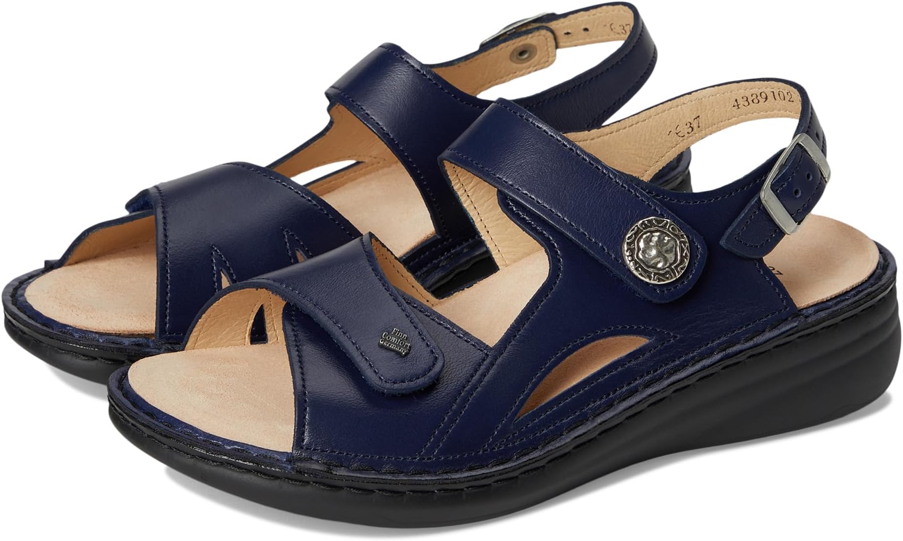 Сандалии Finn Comfort Barbuda, цвет Blue Yuka