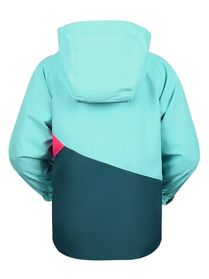 Peek U Дождевая куртка "Hazel" бирюзово-синего цвета — фото 2