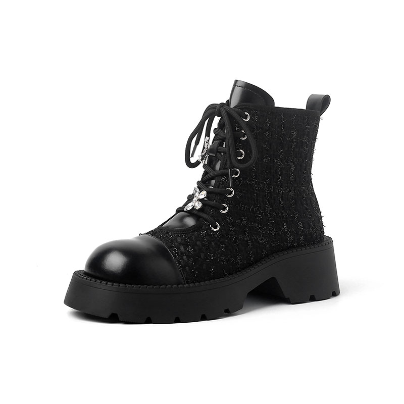 

Ботинки Martin Boot женские Raphael Sona, цвет Black bootie velvet