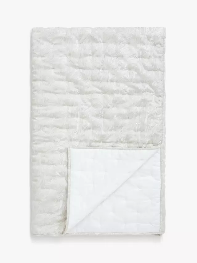 

Покрывало John Lewis Marble Quilted, цвет natural