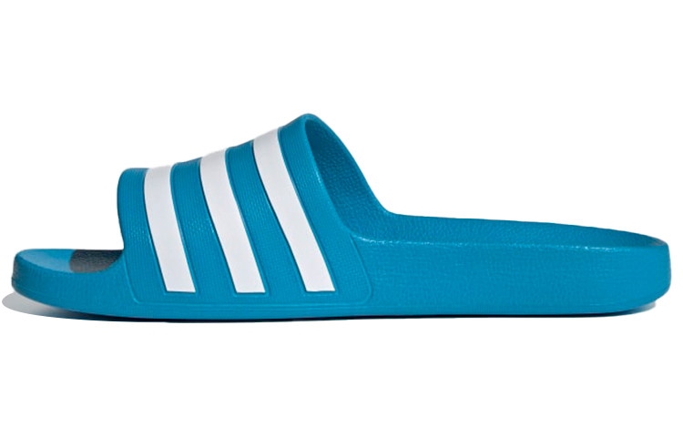 

Шлепанцы серии Adilette унисекс, белые/королевские/зеленые Adidas