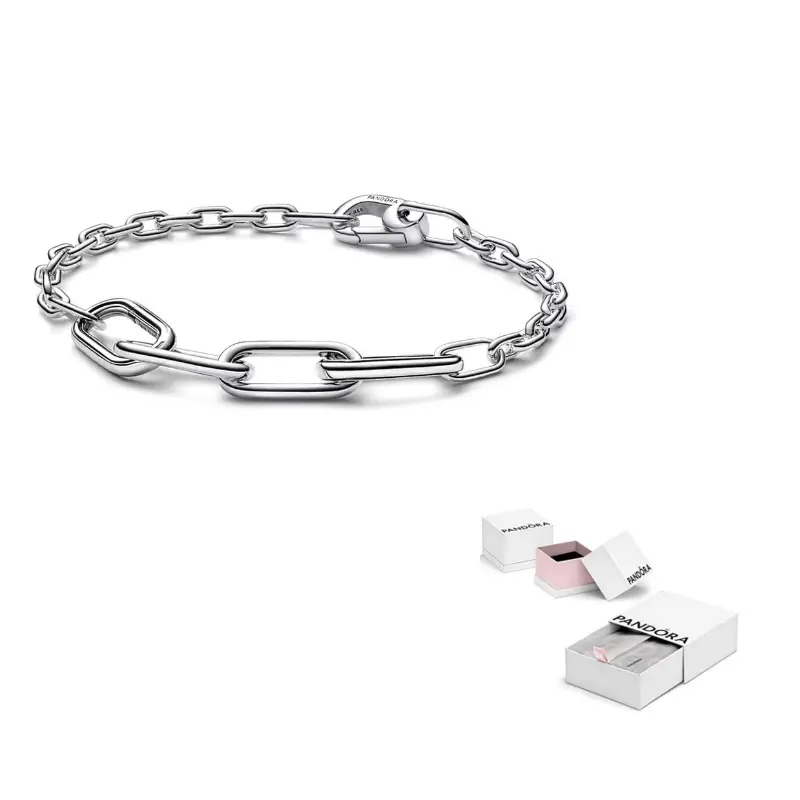 

Браслеты из серебра 925 пробы для женщин Pandora, серебряный