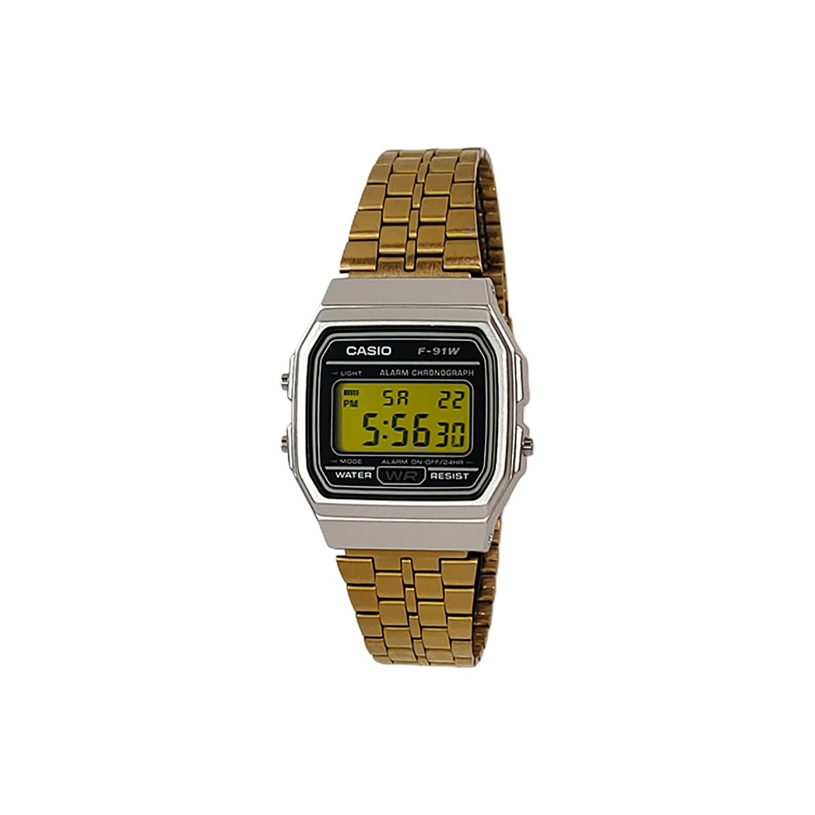 

CASIO Часы Retrofit Series Quartz Movement Stainless Steel Strap Watch Men's Watch Black Dial