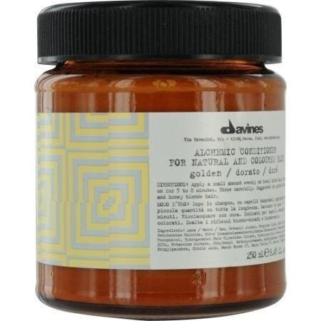 Кондиционер для окрашивания светлых волос 250мл Davines Alchemic Golden — фото 2