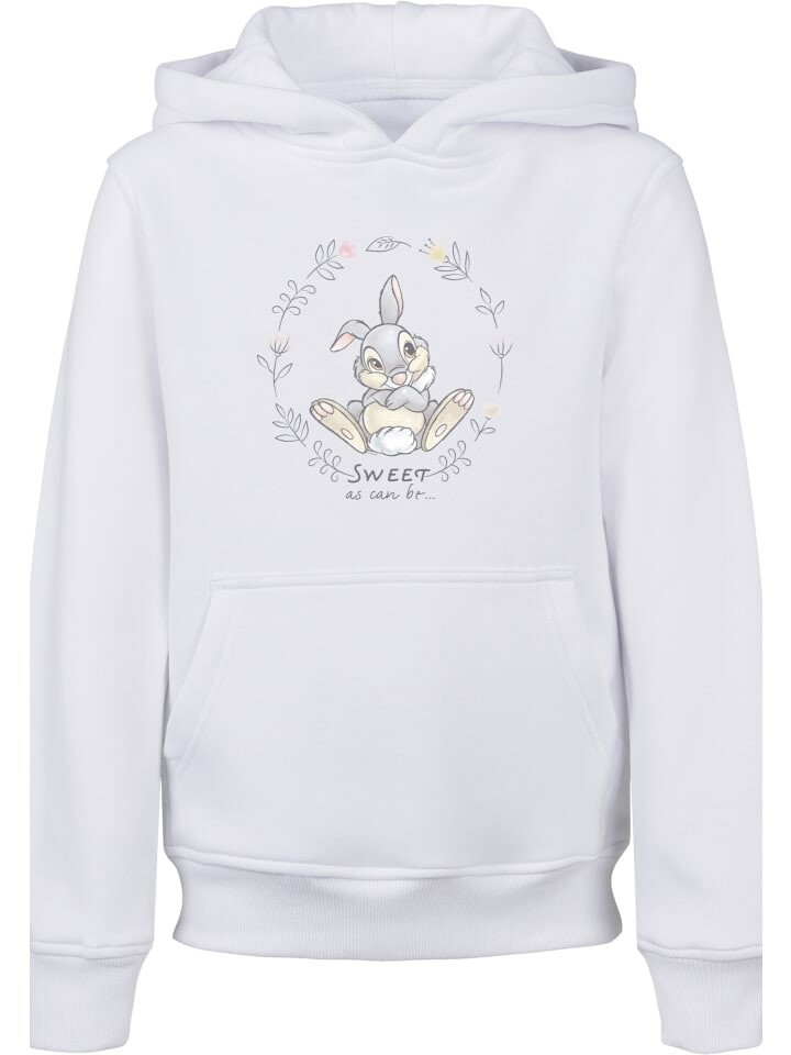 

Пуловер F4NT4STIC Disney Bambi Klopfer Thumper Sweet As Can Be, белый