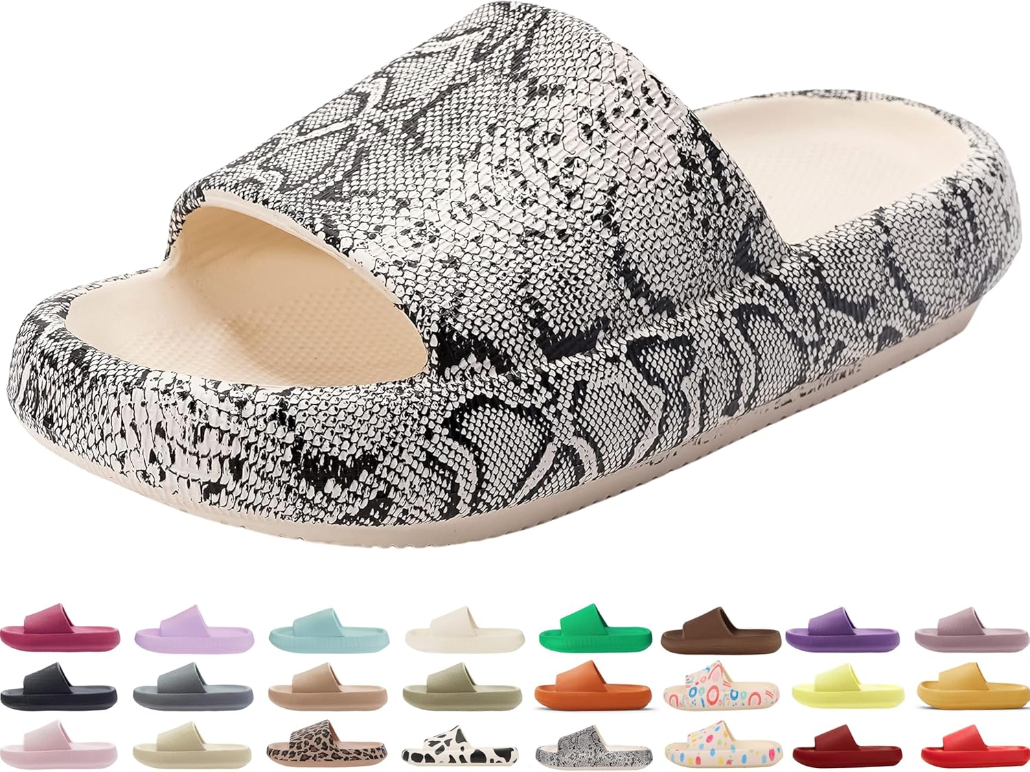 

Тапочки-подушки GARDMA для женщин и мужчин, Serpentine