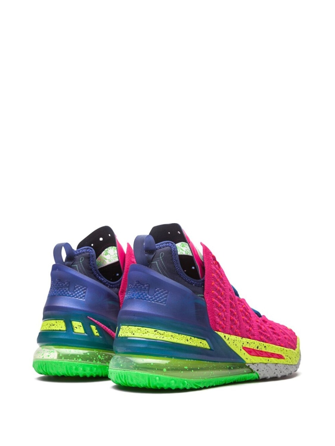 

Nike кроссовки LeBron 18 Los Angeles By Night, розовый